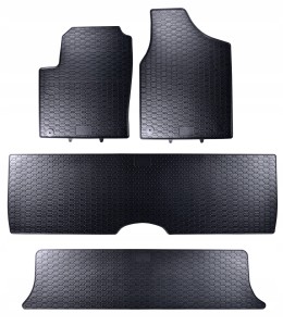 SEAT ALHAMBRA I 7 OS. DYWANIKI GUMOWE KORYTKA