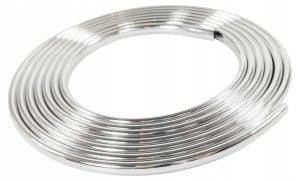 LISTWA CHROM CHROMOWANA NA RANT RANTÓWKA 8x6 MM 3M