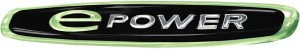 E-POWER NAKLEJKA NIKLOWANA 3D + ŻYWICA