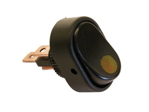 PRZEŁĄCZNIK WŁĄCZNIK PODŚWIETLANY LED ŻÓŁTY