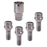 ŚRUBY ZABEZPIECZAJĄCE DO KÓŁ STOŻEK M12x1,5x26mm
