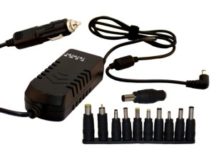 ZASILACZ, ŁADOWARKA SAMOCHODOWA DO LAPTOPA 12V/24V