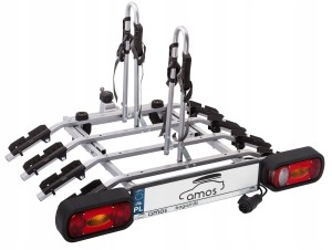 BAGAŻNIK ROWEROWY NA HAK TYTAN PLUS 4 ROWERY 13PIN