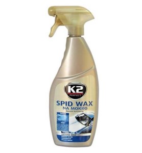 K2 SPID WAX NA MOKRO SZYBKI WOSK OSUSZA KAROSERIĘ 700ML