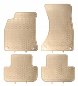 AUDI A4 B8 2008- DYWANIKI GUMOWE KORYTKA