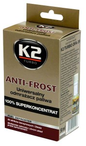 K2 ANTI FROST UNIWERSALNY ODMRAŻACZ PALIWA 50ML
